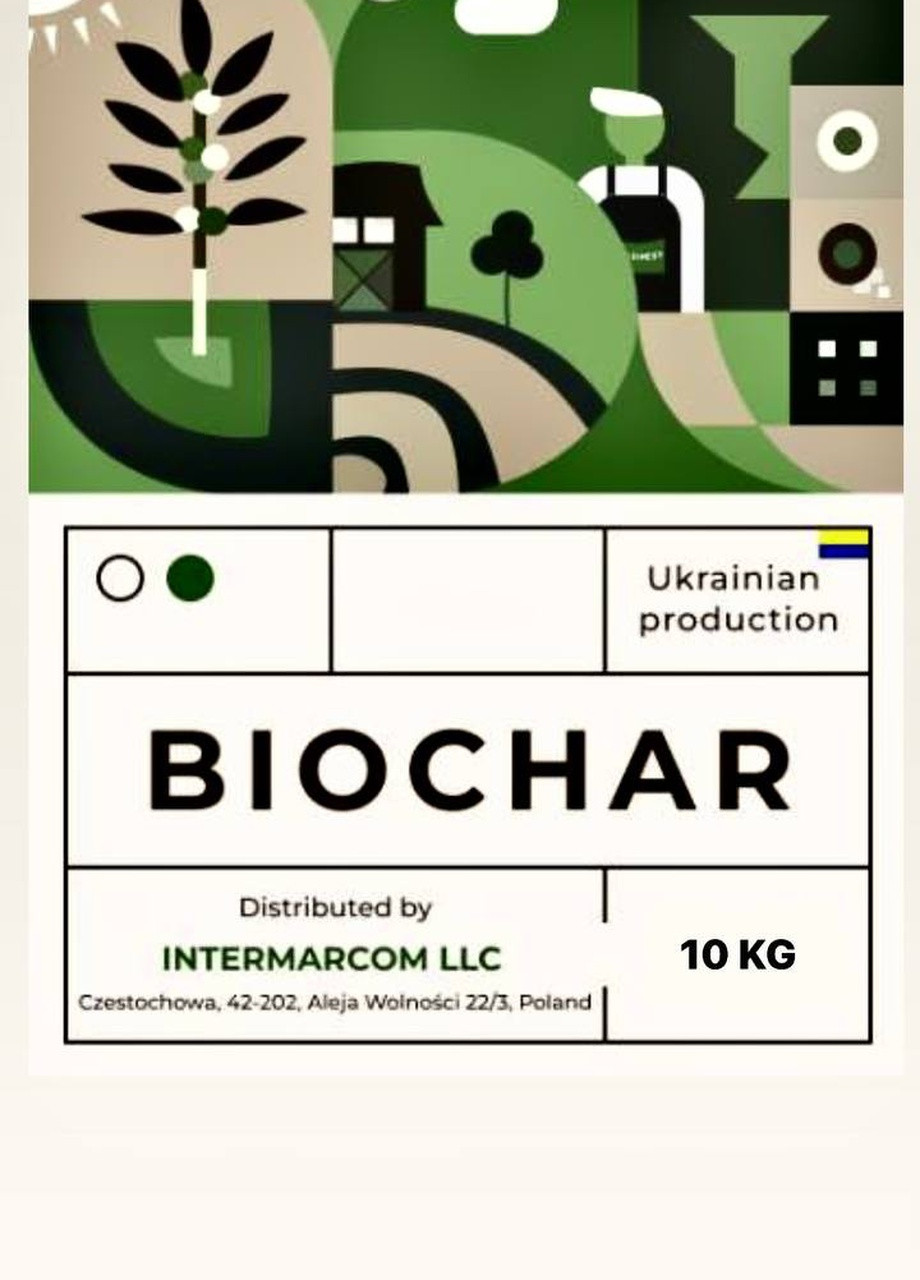 Добриво Biochar 10 кг Zoo (258150332)