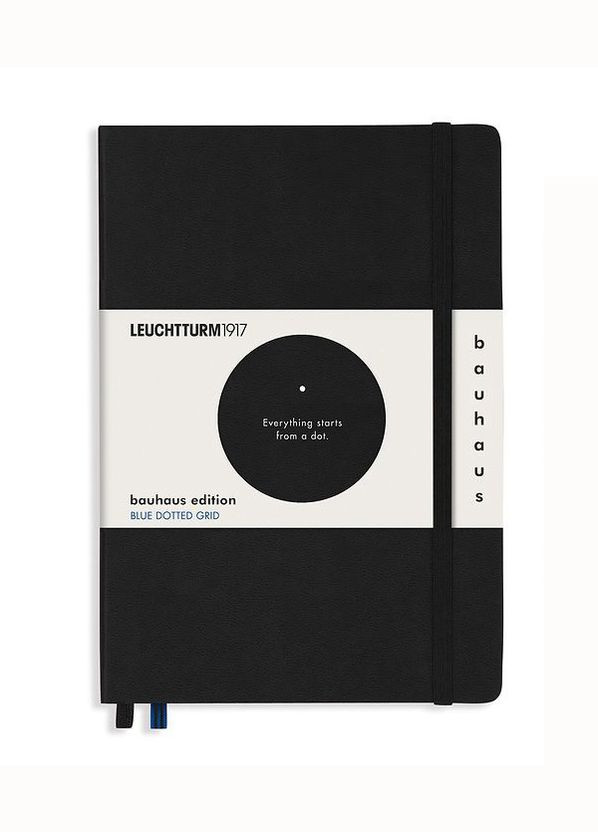 Блокнот, Bauhaus Edition, Середній, чорний, крапка Leuchtturm1917 (269901232)