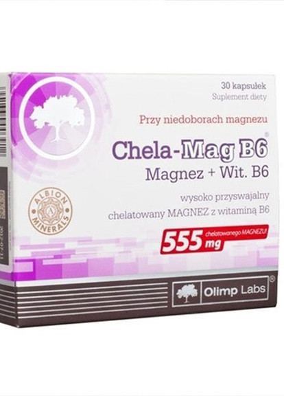 Olimp Nutrition Chela-Mag B6 30 Caps Olimp Sport Nutrition (256719403)