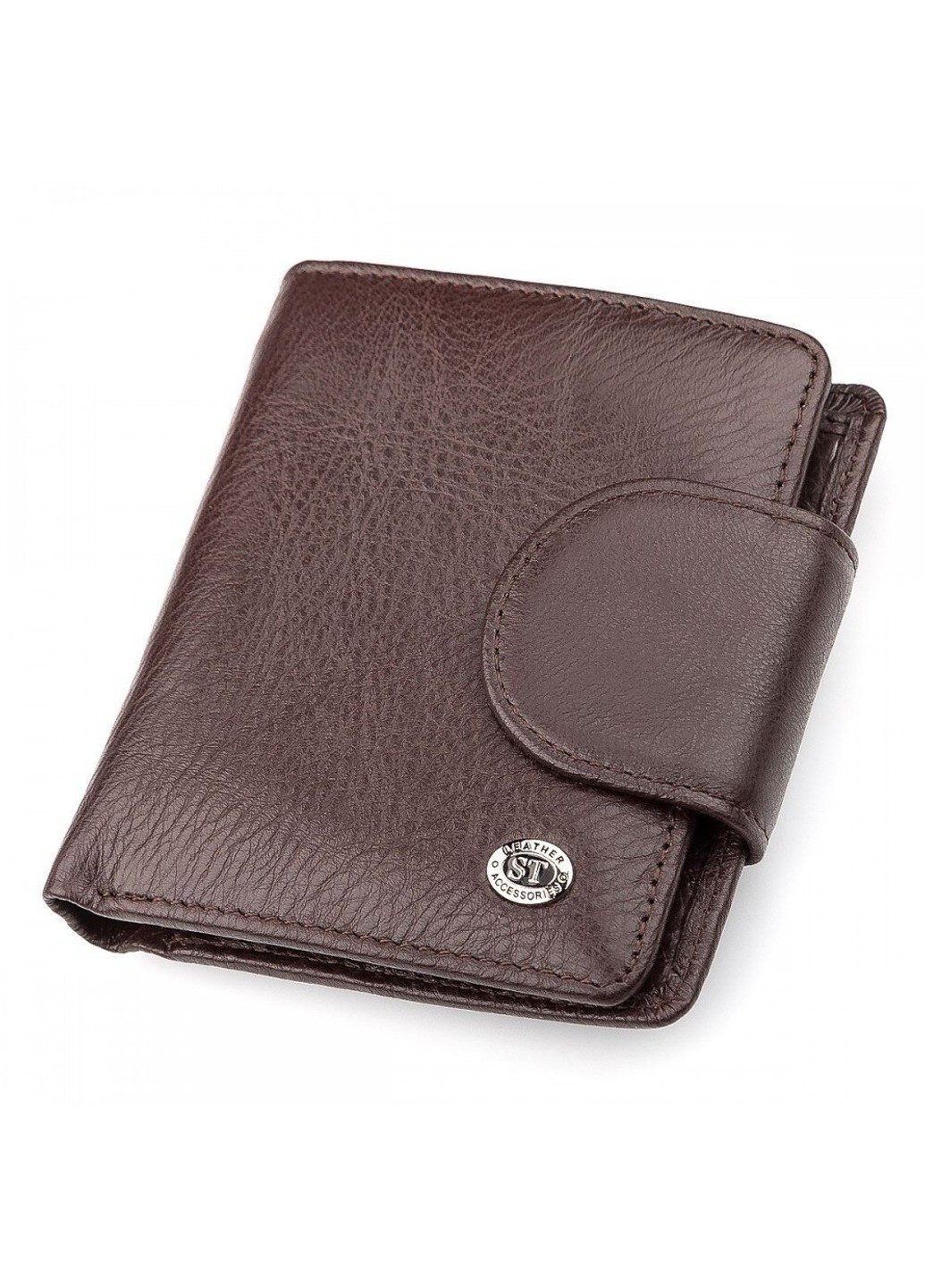 Жіночий шкіряний гаманець ST Leather 18497 (ST415) Чорний ST Leather Accessories (262453728)