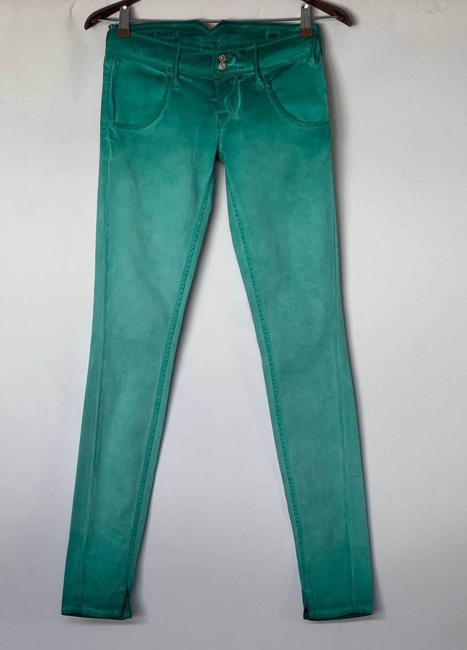 Зеленые кэжуал демисезонные брюки Cycle
