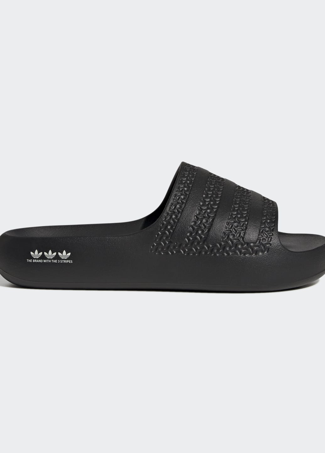 Черные шлепанцы adilette ayoon adidas