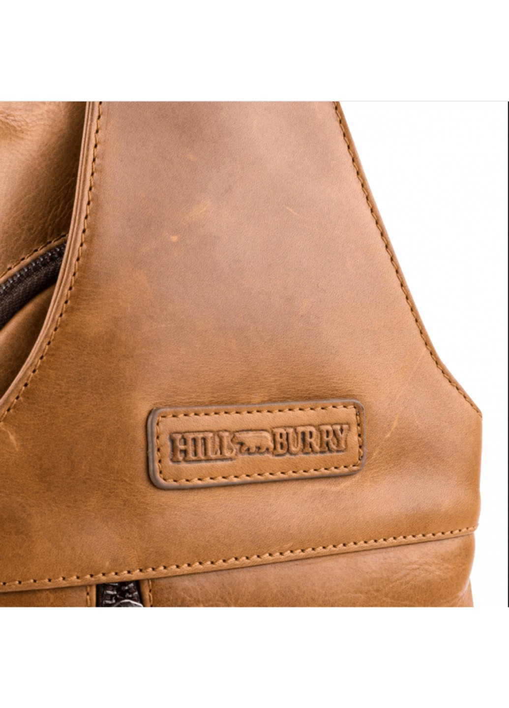 Чоловіча шкіряна сумка-слінг HB6101 HILL BURRY (272949993)
