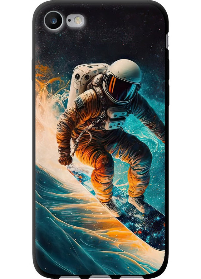 TPU чорний чохол 'Сноубордист' для Endorphone Apple iPhone 8 (258093093)