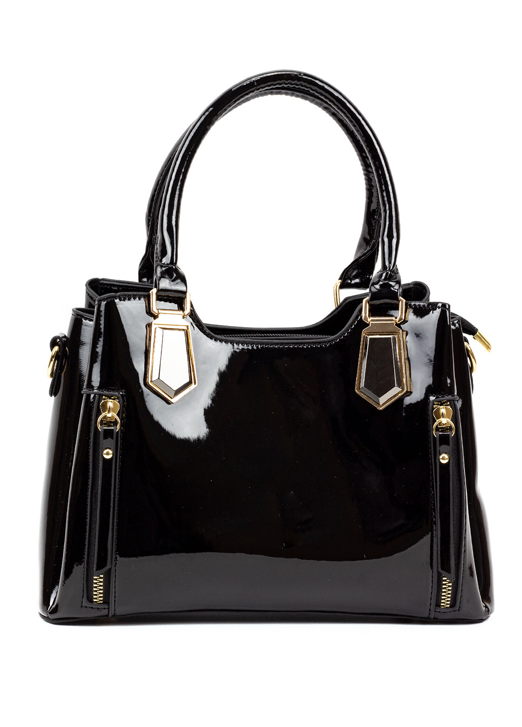 Женская лакированная сумка, черная Corze ab14061 (264073294)