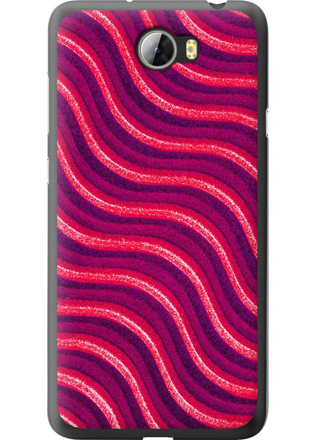 2D пластиковый чехол 'Волнистые линии v2' для Endorphone Huawei Y5 II (257795653)