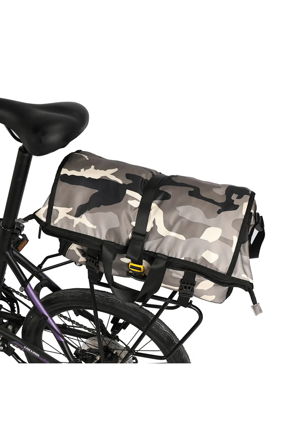 Велосумка на багажник Messenger 18-25 л X2001 black Rhinowalk (258985829)