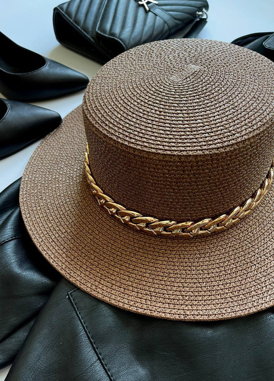 Соломенная шляпа Конотье Vakko (258370210)