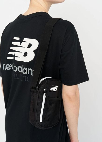 Мессенджер сумка на плечо унисекс New Balance opp core shoulder bag (276070735)