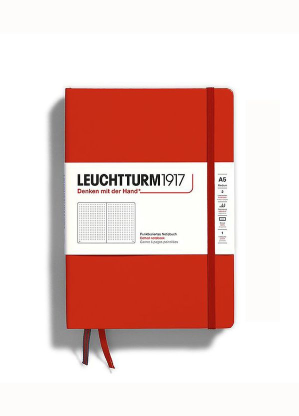 Блокнот, Середній, Fox Red, Крапка Leuchtturm1917 (269901199)