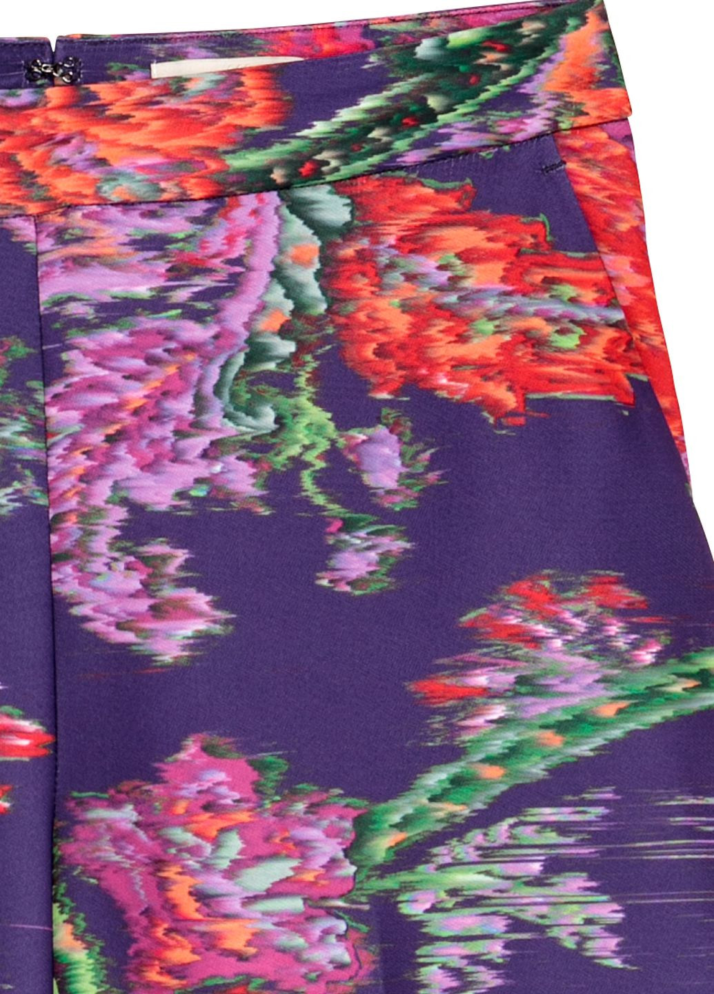 Штани демісезон,фіолетовий в кольорові візерунки, H&M (265622870)