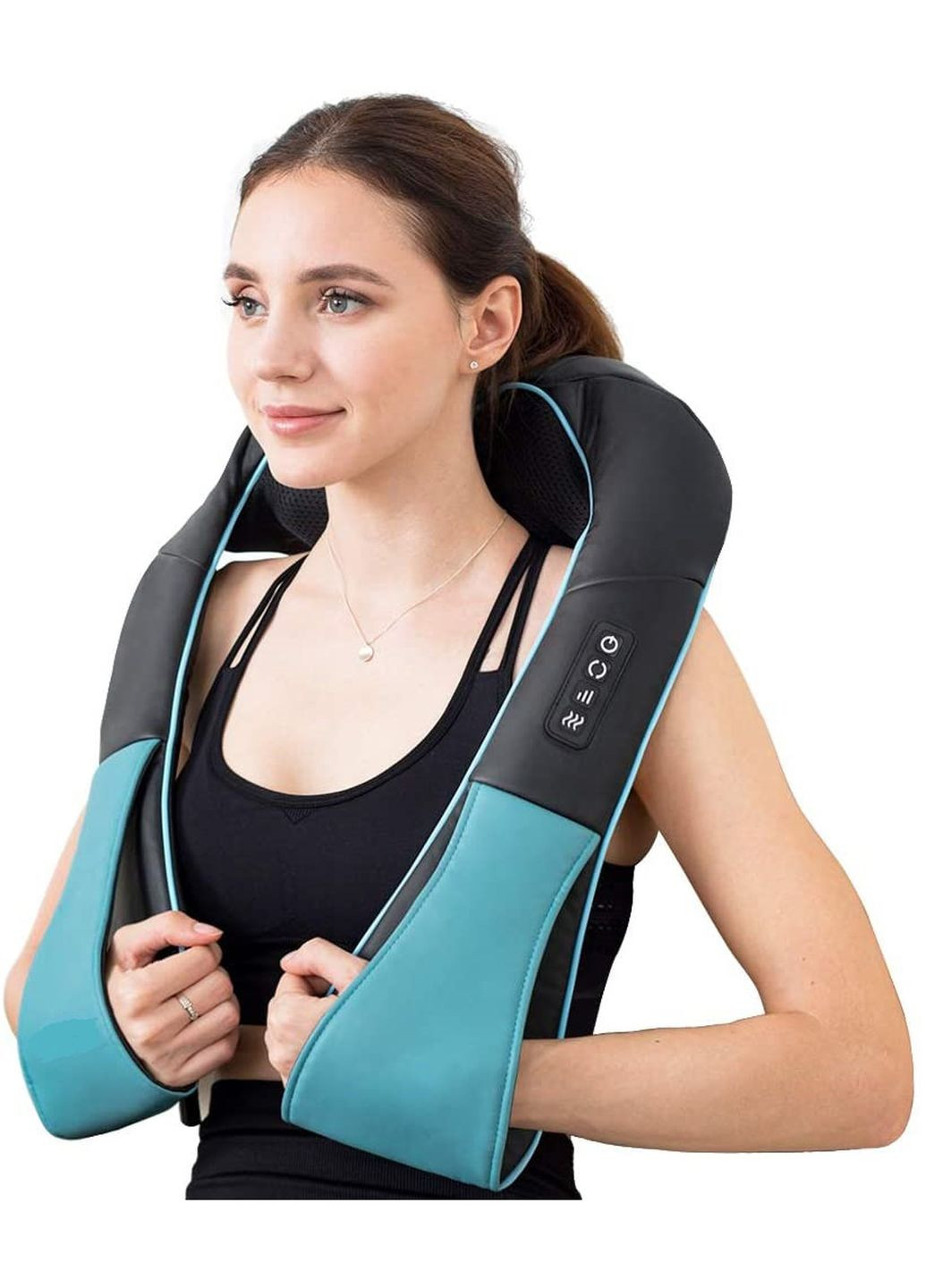 Роликовий масажер для шиї спини та плечей Шиацу з підігрівом Yu Xin (269001587)