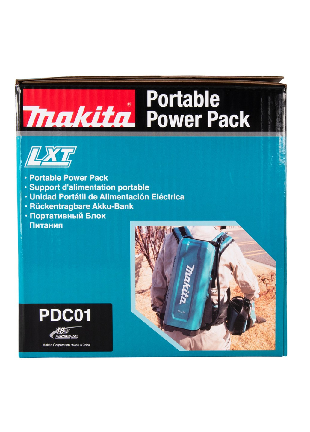 Рюкзак-перехідник для акумуляторів LXT PDC01 (191A64-2) Makita (266916367)