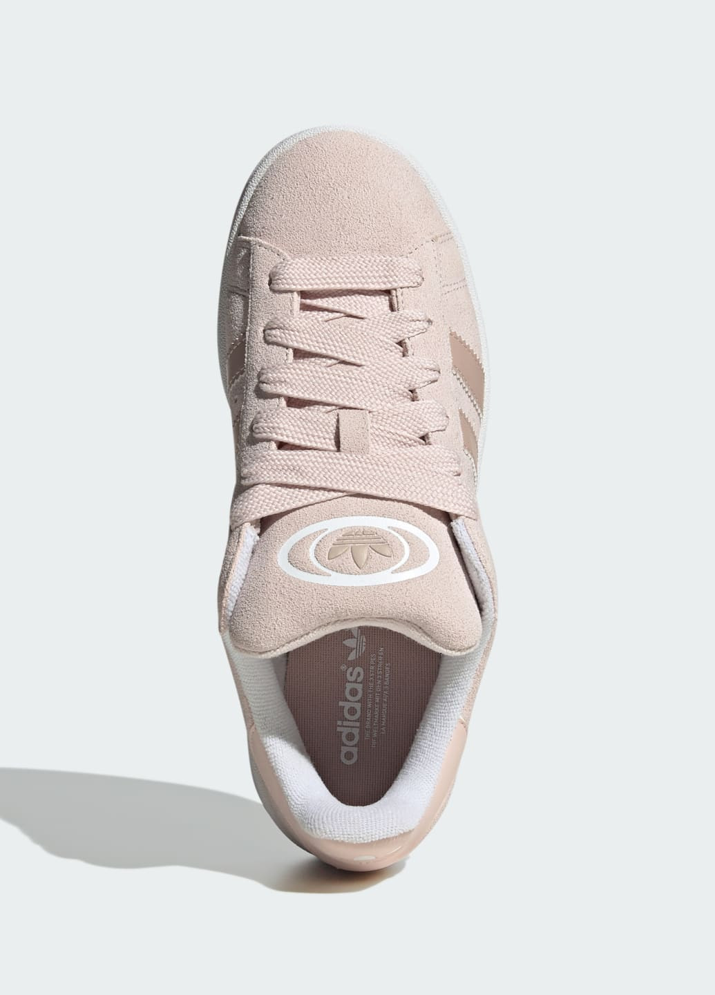 Розовые всесезонные кроссовки campus 00s adidas