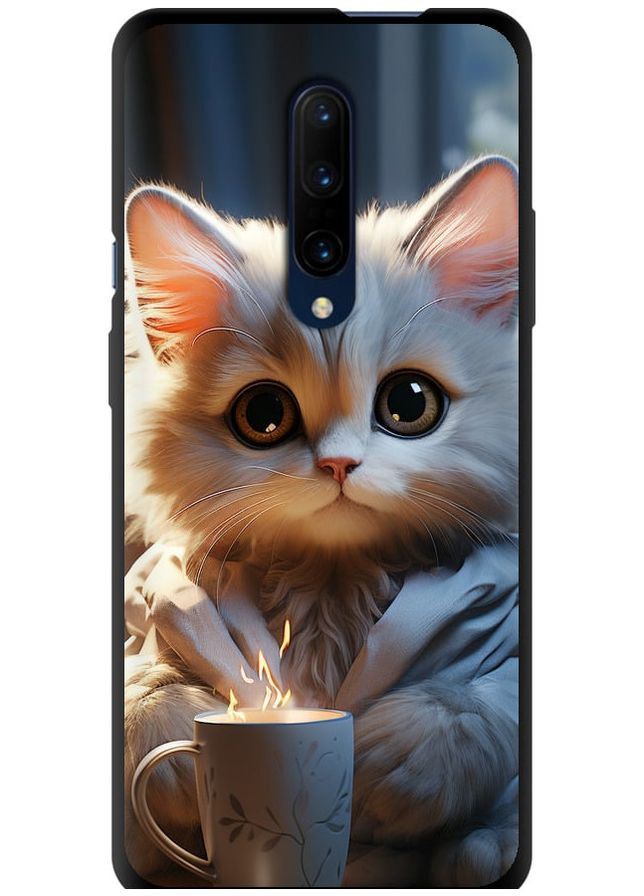 TPU чехол 'White cat' для Endorphone oneplus 7 pro (266050812)