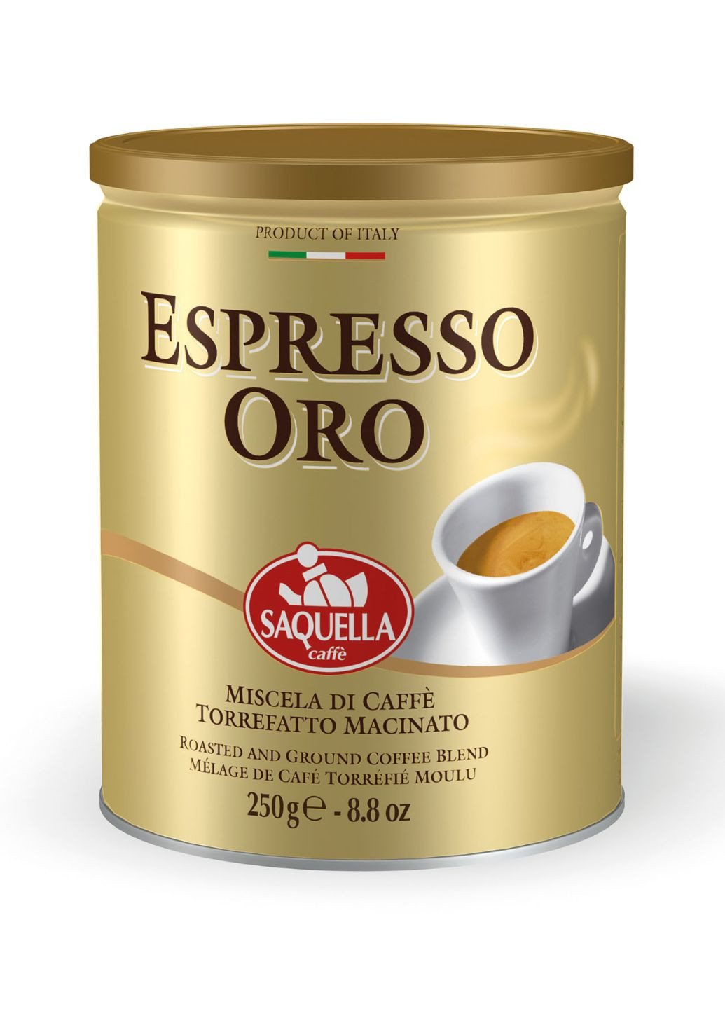 Кофе молотый Espresso ORO 250 г SAQUELLA - (258673204)