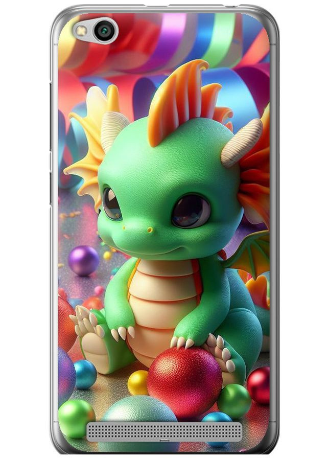 Силиконовый чехол 'Веселый дракончик' для Endorphone Xiaomi Redmi 5A (275458272)