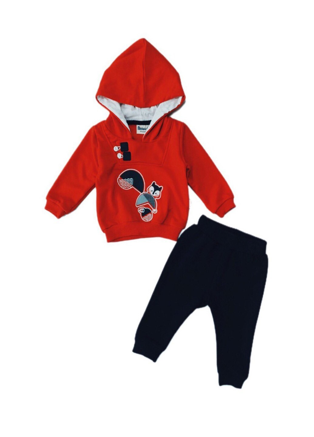 Червоний демісезонний костюм для хлопчика Модняшки