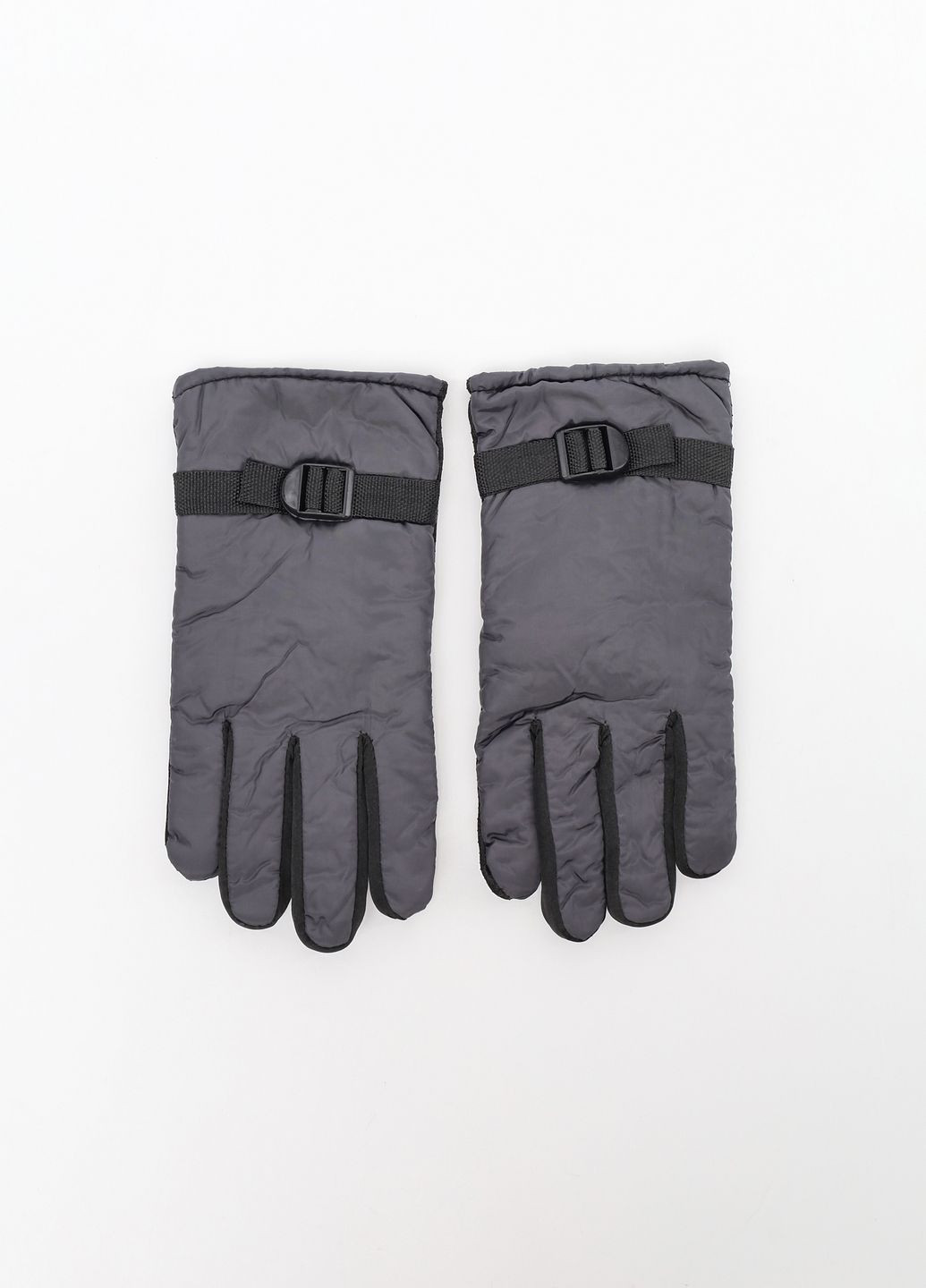 Мужские перчатки цвет серый ЦБ-00227361 No Brand (272592957)