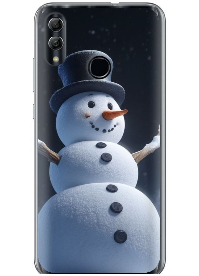 Силіконовий чохол 'Сніговик' для Endorphone Huawei Honor 10 Lite (275651010)
