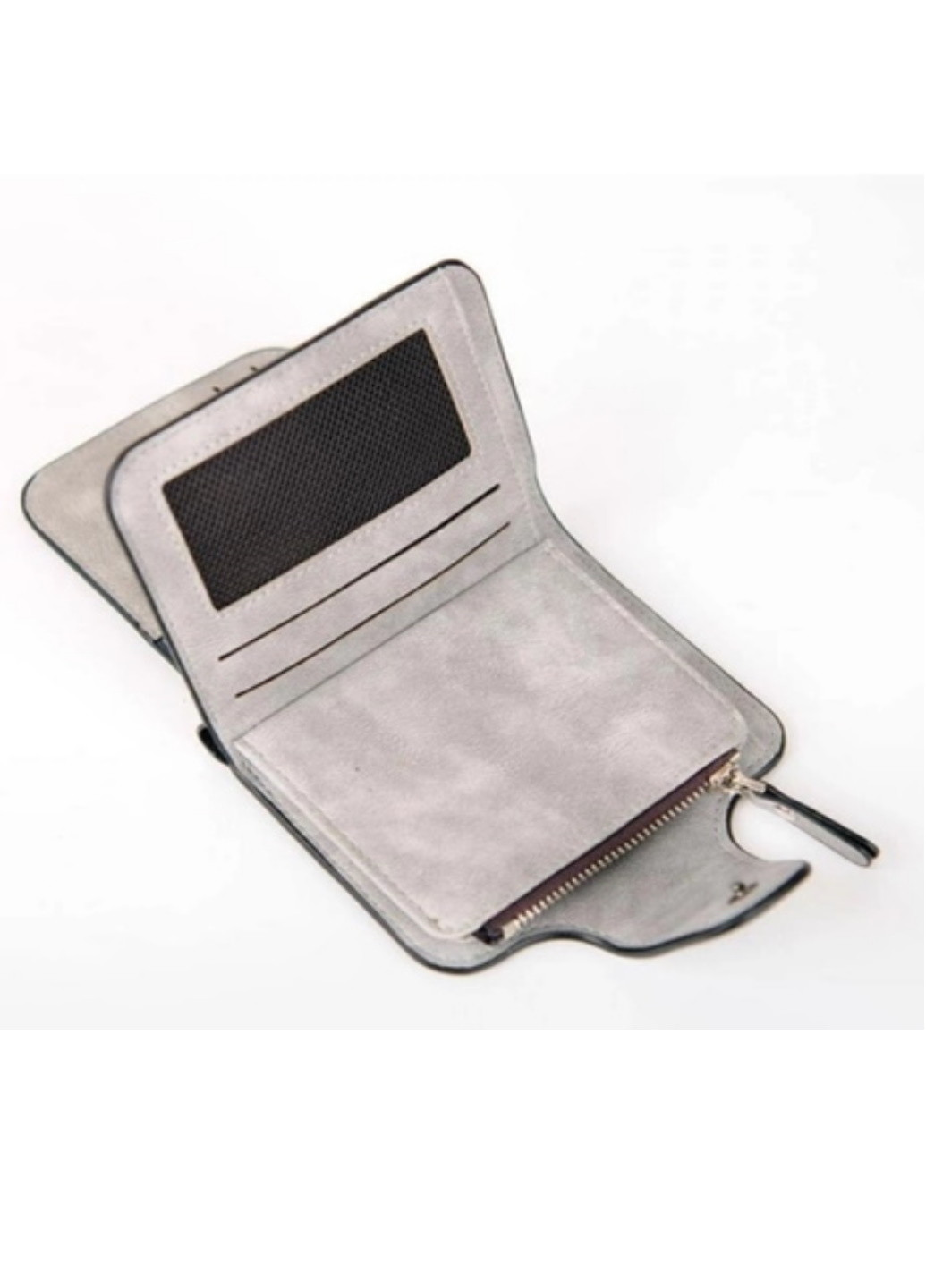 Женский кошелек мини портмоне Forever N2346 Серый (НФ-00007599) Baellerry (270016074)