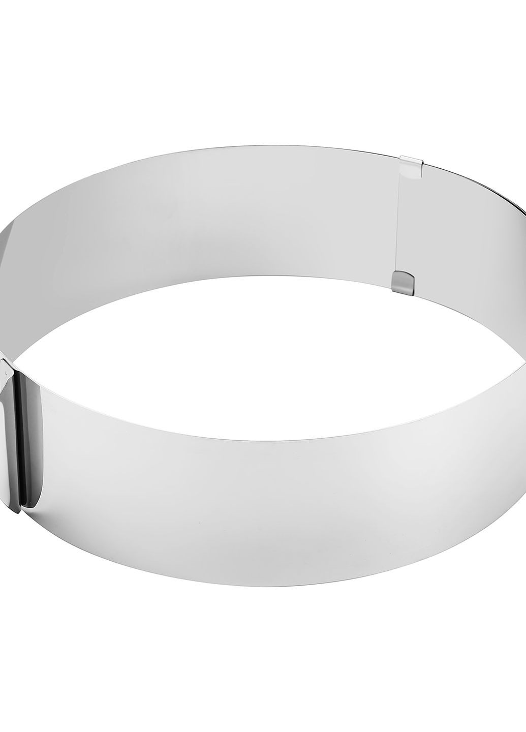 Кондитерське кільце розсувна кругла форма для випічки та формування салатів і тортів 15-30 см 12 Master Class (273394044)