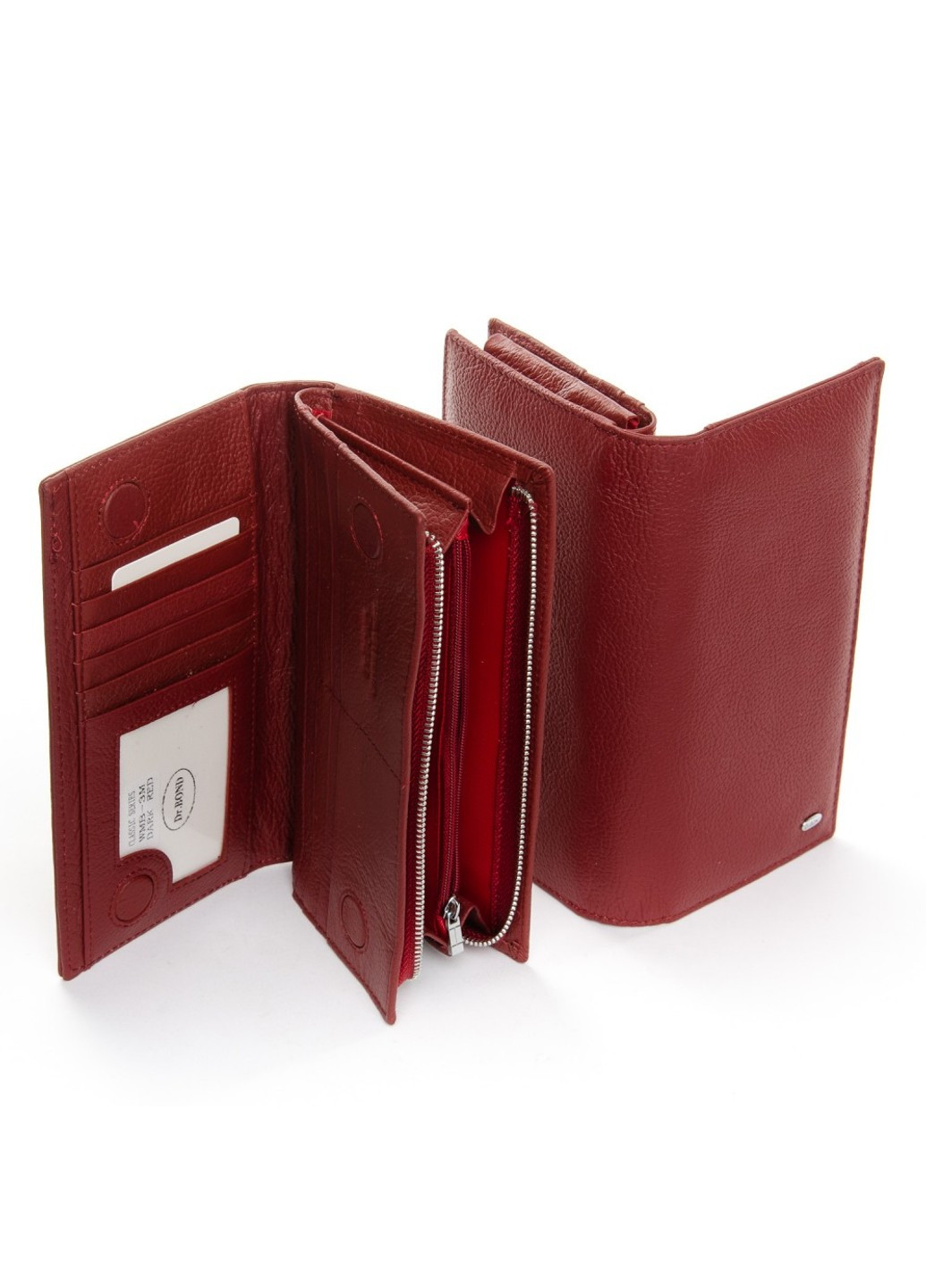 Женский кошелек из натуральной кожи Classic WMB-3M dark-red Dr. Bond (261551110)