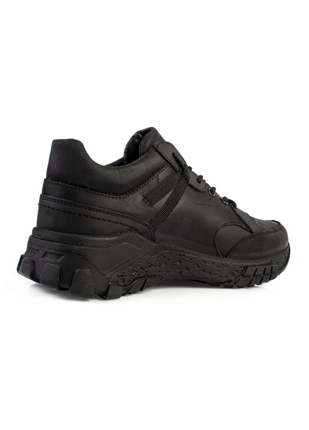 Черные зимние ботинки мужские бренда 9500893_(1) ModaMilano