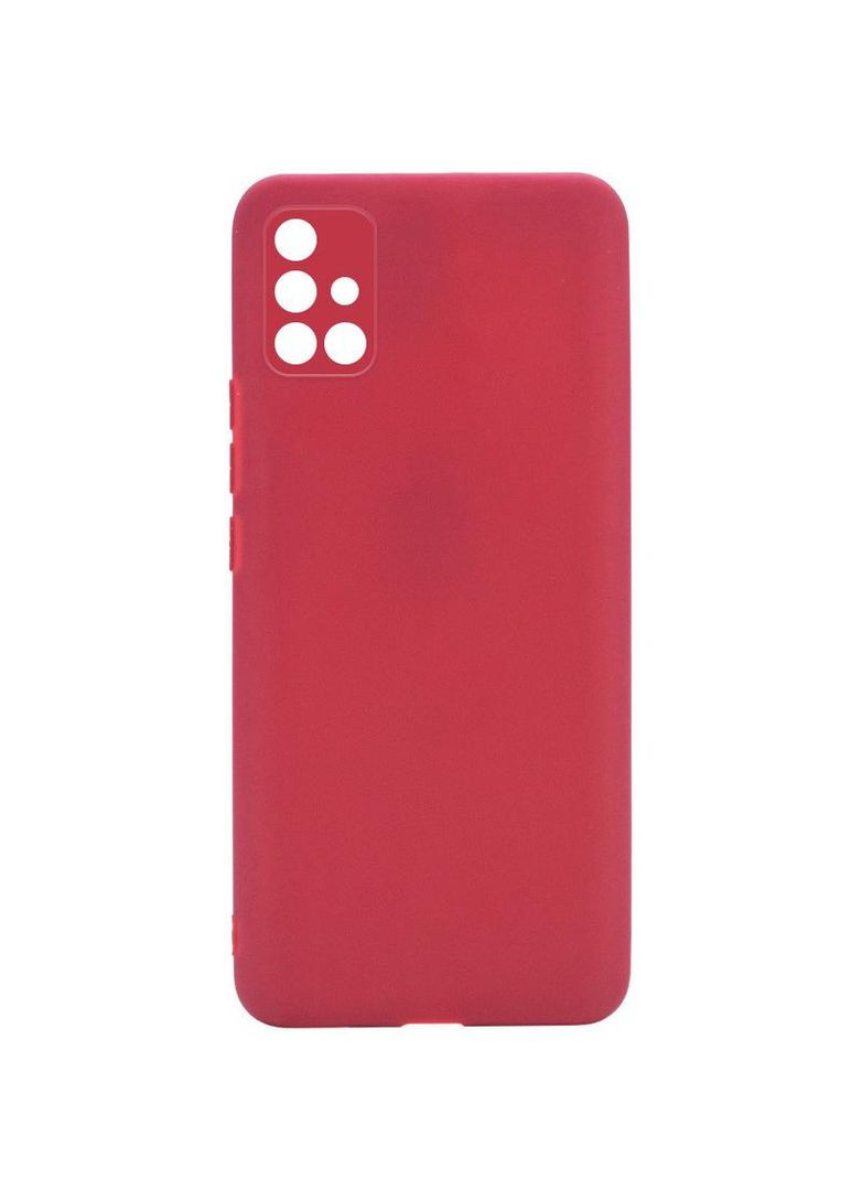 Цветной силиконовый чехол с защитой камеры для Samsung Galaxy A51 Epik (266423620)