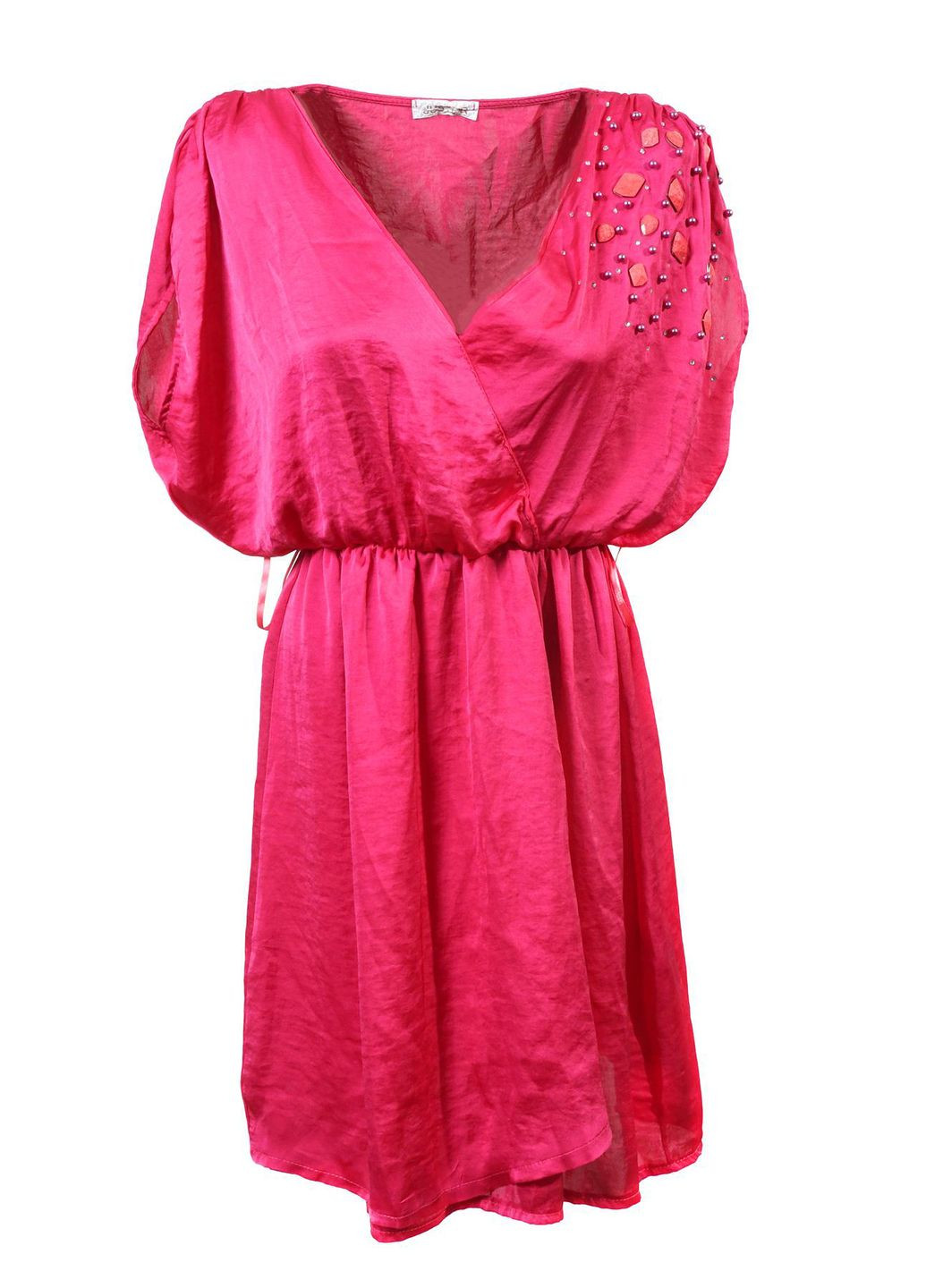 Розовое платье Just-R