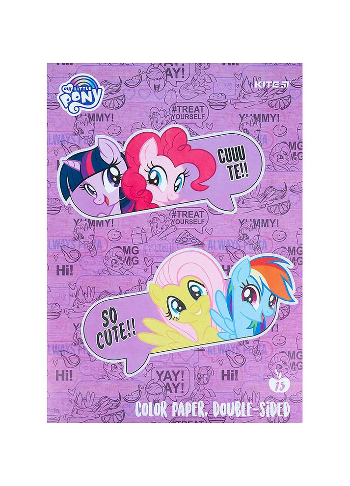 Набір двостороннього кольорового паперу My Little Pony колір різнокольоровий ЦБ-00223014 Kite (260510114)