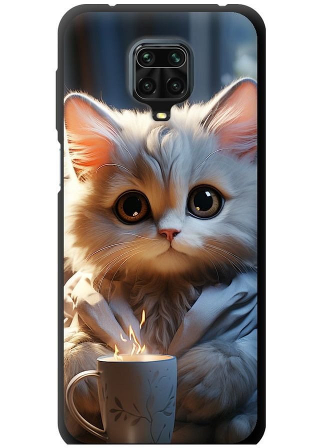 TPU чехол 'White cat' для Endorphone xiaomi redmi note 9s (265397066)