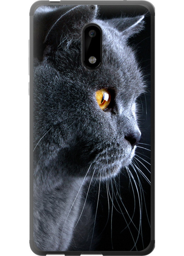 Силиконовый чехол 'Красивый кот' для Endorphone nokia 6 (257994837)