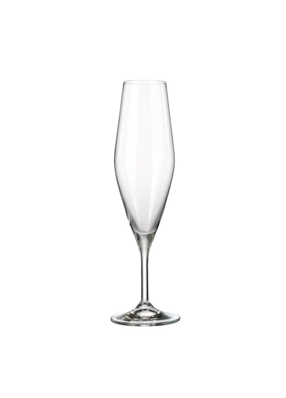 Набор бокалов для шампанского Loxia 6 штук 210 мл богемское стекло Bohemia (274275938)