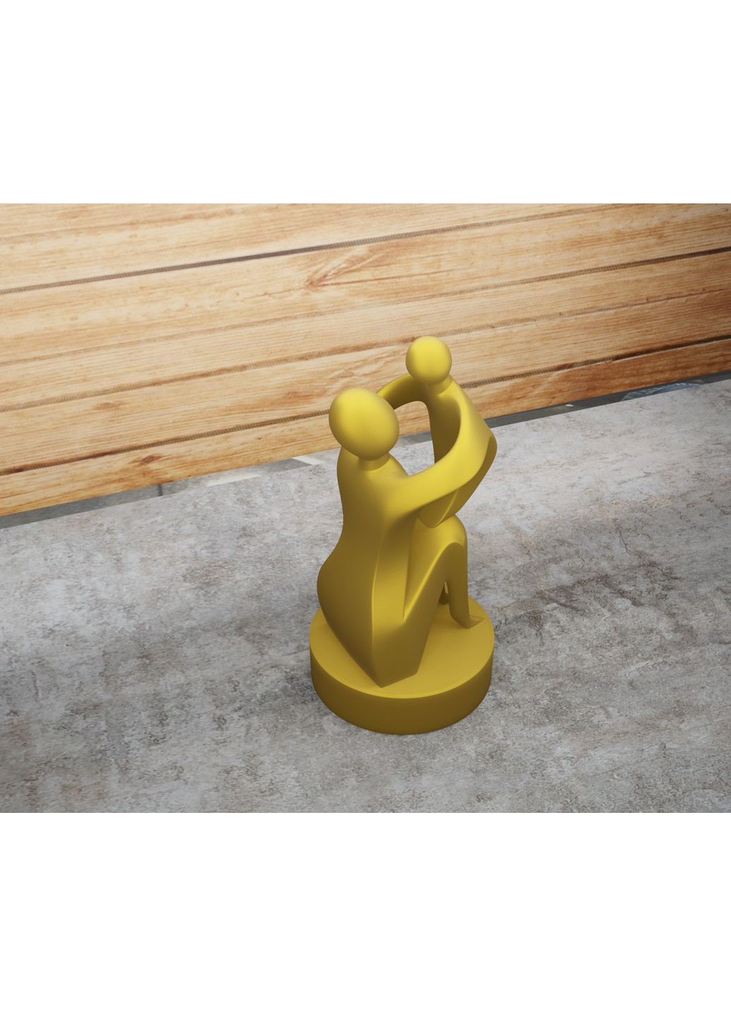 Статуетка абстракція "Мати з дитиною". ЗаСвіт (261555080)