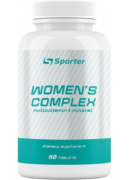 Витаминно-минеральный комплекс для женщин Women's Complex 60 tabs Sporter (262297061)