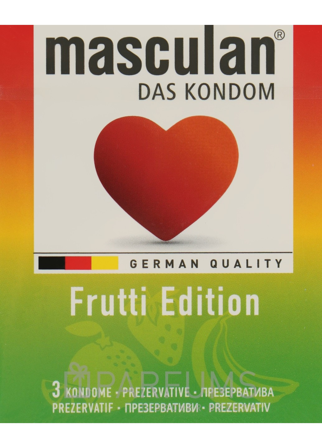 Презервативы Frutti Edition 3 шт Masculan (272289375)
