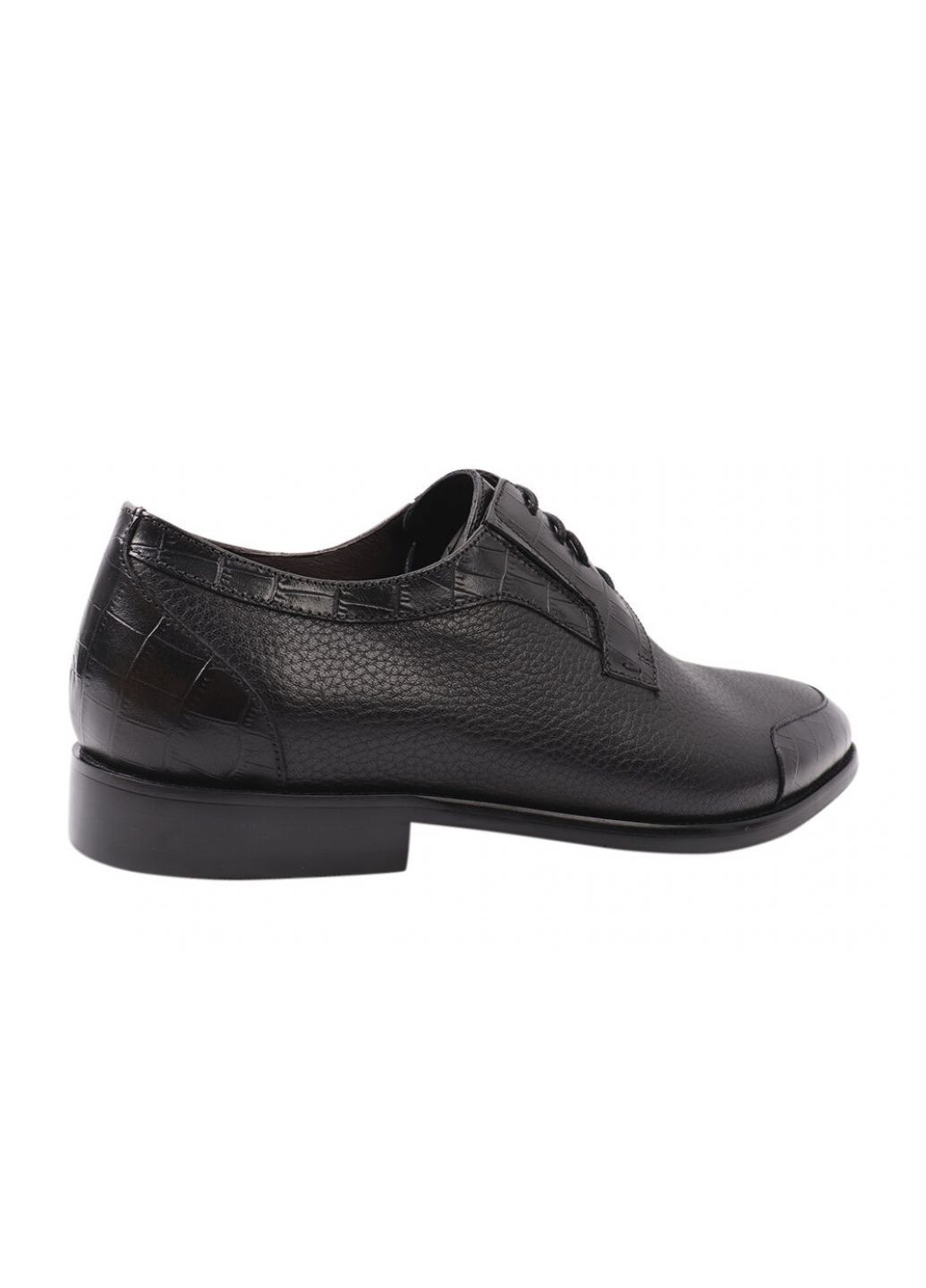 Туфлі чоловічі з натуральної шкіри, на низькому ходу, колір чорний, Lido Marinozi Lido Marinozzi 216-21dt (257437819)