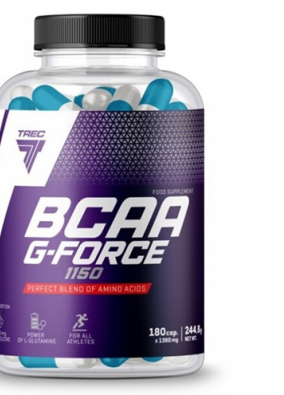 BCAA G-Force 1150 180 Caps Trec Nutrition (258499425)