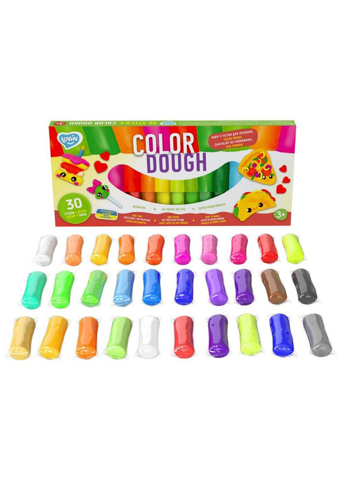Набор для лепки с тестом цвет разноцветный ЦБ-00230606 LOVIN'DO (262519735)