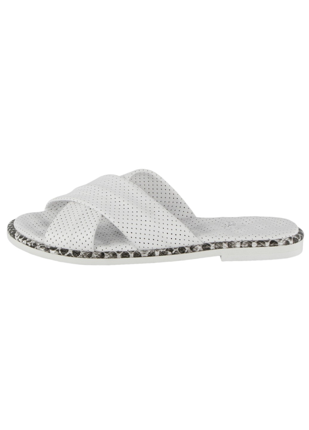 Белые женские босоножки 197108 Buts без застежки