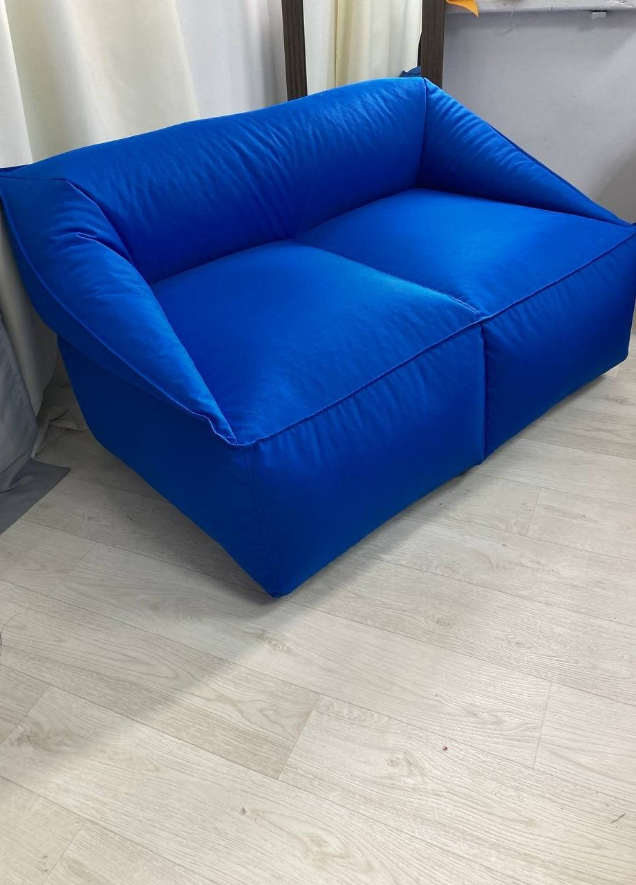 Безкаркасный диван из ткани Оксфорд Синий 120см No Brand (276069467)