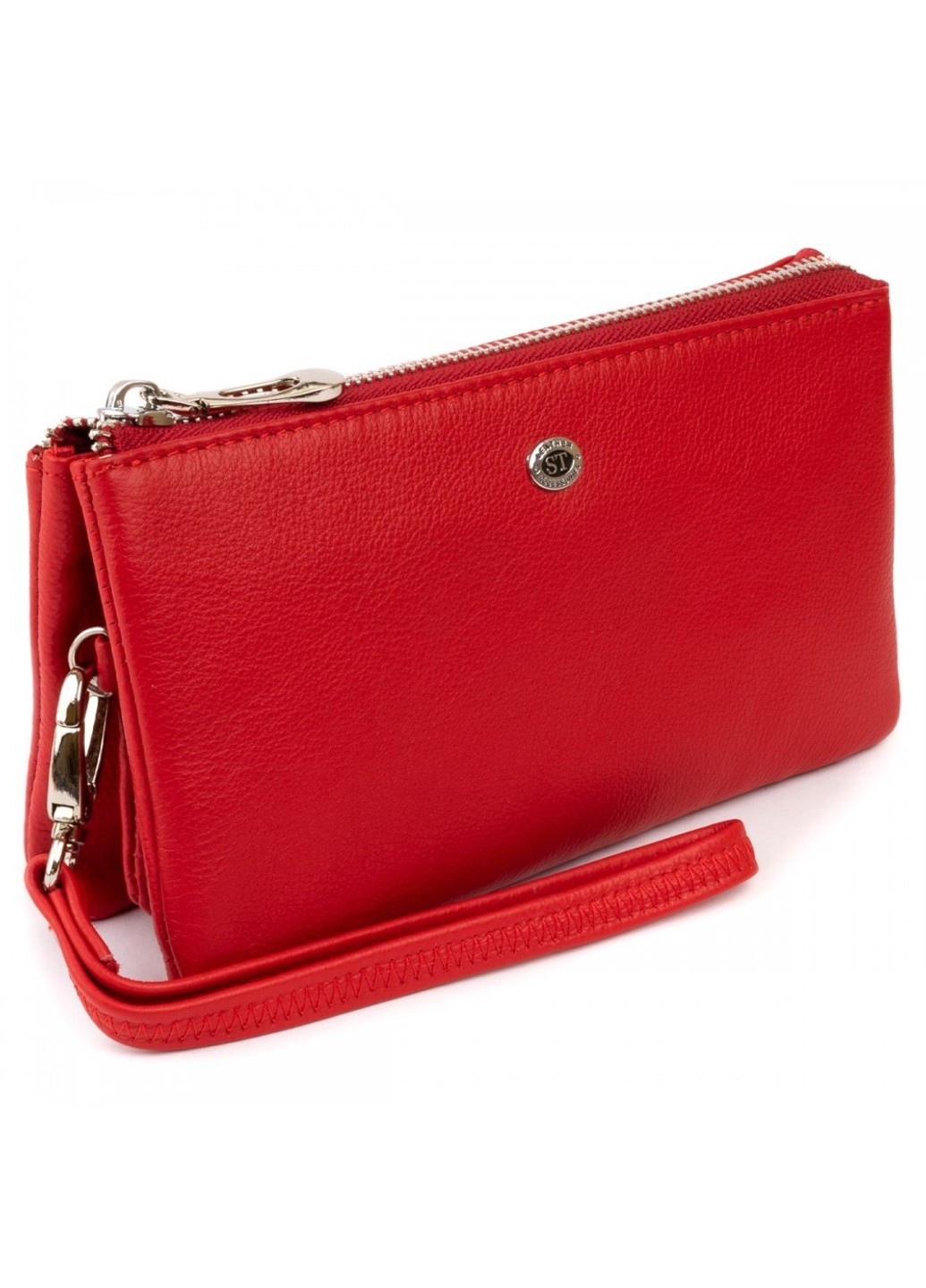 Жіночий шкіряний клатч ST Leather 19251 Червоний ST Leather Accessories (262453715)