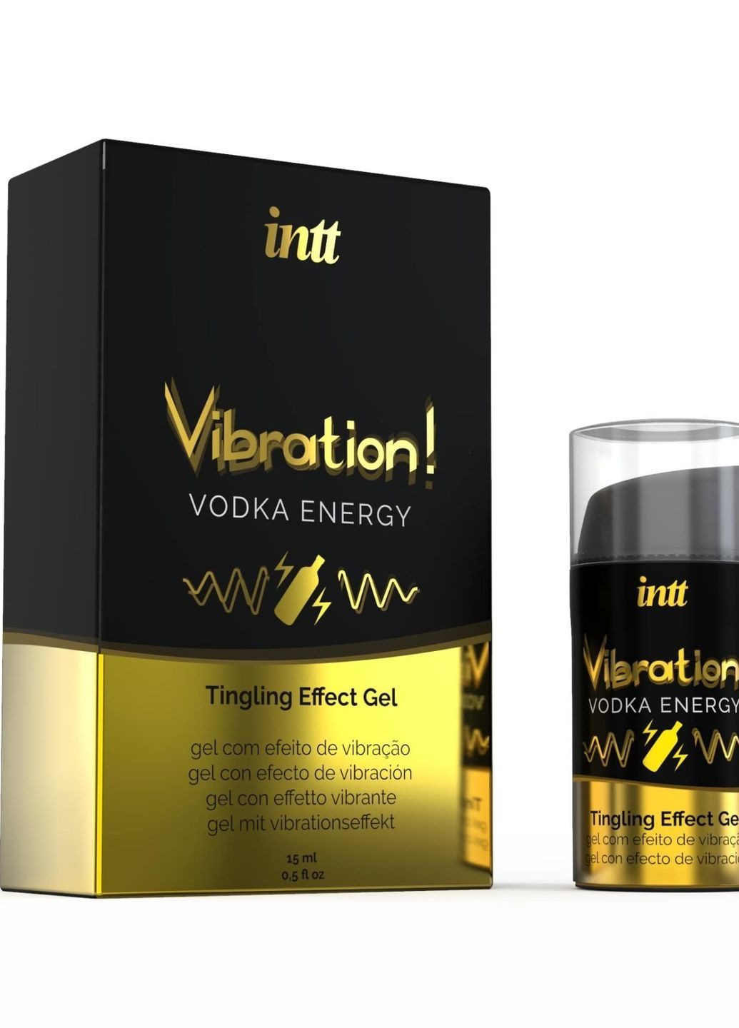 Жидкий вибратор Vibration Vodka, густой гель, очень вкусный, действует до 30 минут, 15 мл. Intt (260266340)