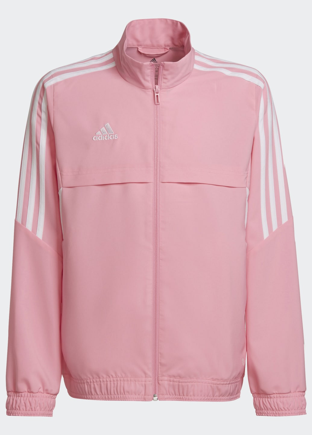 Розовая летняя куртка condivo 22 presantation adidas
