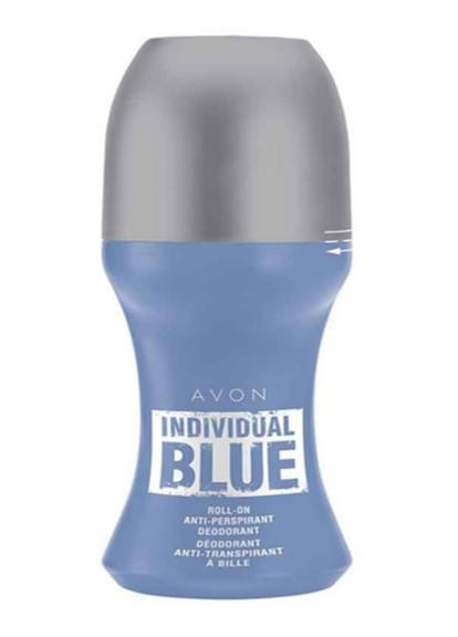 Дезодорант-антиперспирант с шариковым аппликатором Individual Blue (50 мл) Avon (258472157)