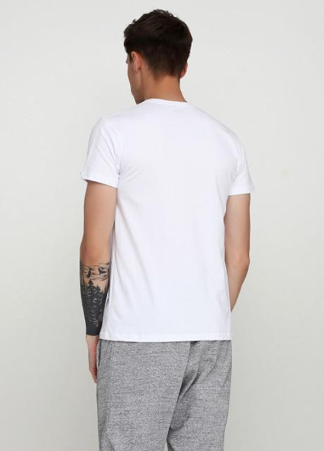 Біла футболка чоловіча new білий 202 Cornette