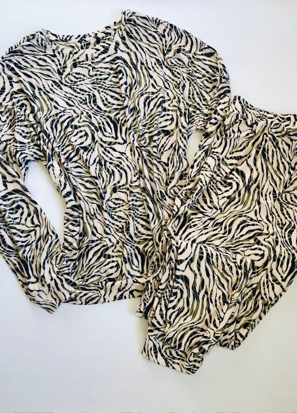 Комбинированная всесезон пижама женская лонгслив + брюки Primark