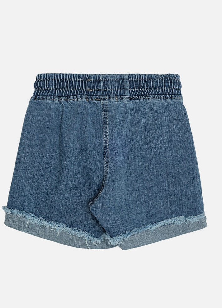 Джинсовые шорты для девочки цвет синий ЦБ-00220445 ALG (259466431)