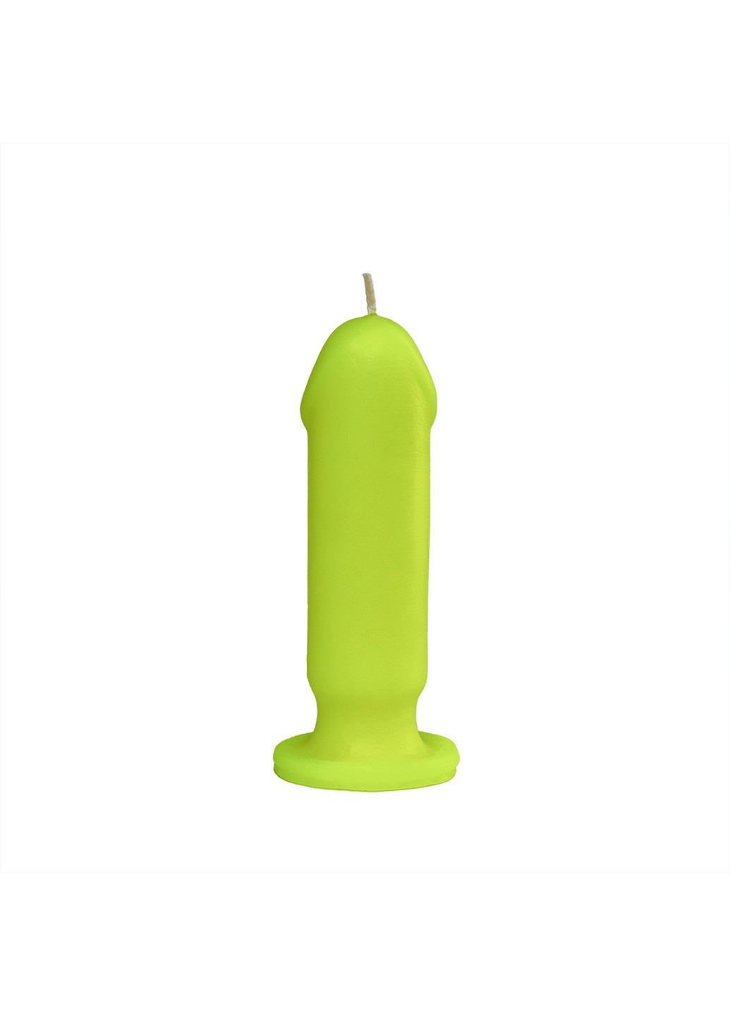 Свічка LOVE FLAME - Dildo S Yellow Fluor, CPS04-YELLOW No Brand (267728620)